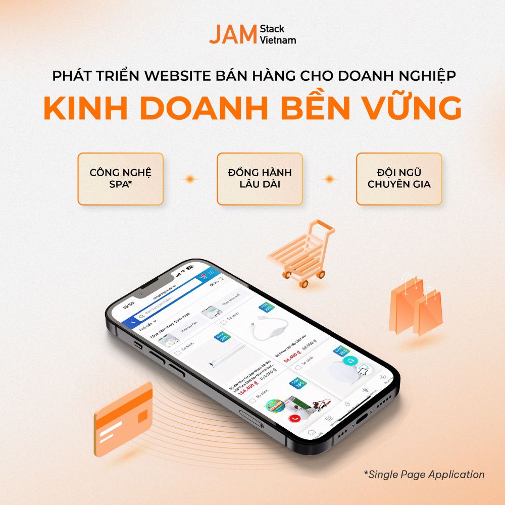 Giải ph&aacute;p thiết kế website chuy&ecirc;n nghiệp của JAMstack Vietnam đồng h&agrave;nh c&ugrave;ng doanh nghiệp tr&ecirc;n h&agrave;nh tr&igrave;nh ph&aacute;t triển kinh doanh
