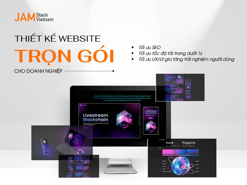 JAMstack Vietnam - Đơn vị thiết kế website chuy&ecirc;n nghiệp