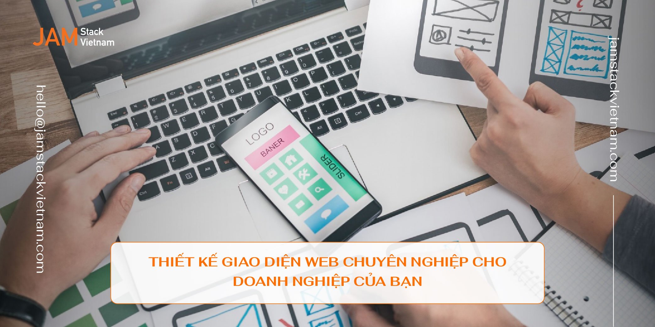 Thiết kế giao diện web chuyên nghiệp cho doanh nghiệp của bạn