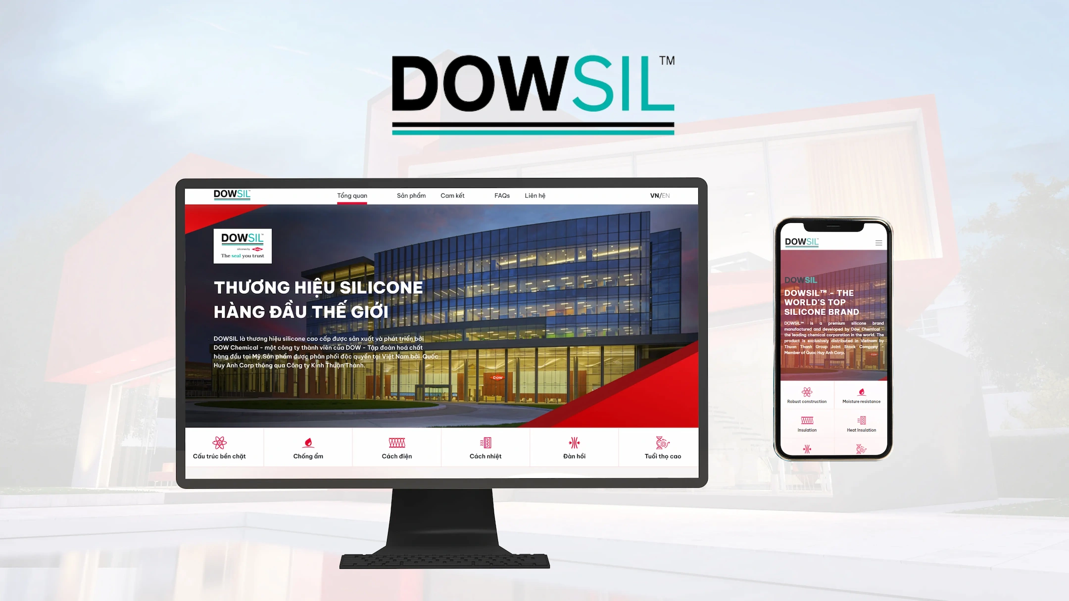 <p>Keo Silicone DOWSIL™</p>